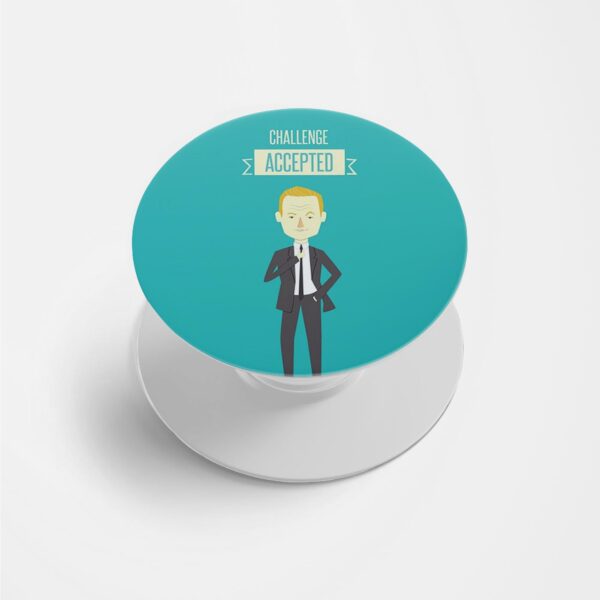 FRIENDS - Ross Printed Phone Grip Holder & Stand