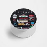 FRIENDS Printed Phone Grip Holder & Stand