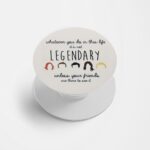 FRIENDS Printed Phone Grip Holder & Stand