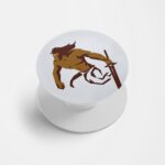 Lord Shiva Printed Phone Grip Holder & Stand