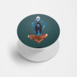 Lord Shiva Printed Phone Grip Holder & Stand