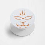 Lord Hanuman Printed Phone Grip Holder & Stand