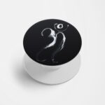 Om Printed Phone Grip Holder & Stand