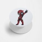 Deadpool - Animated Print Printed Phone Grip Holder & Stand