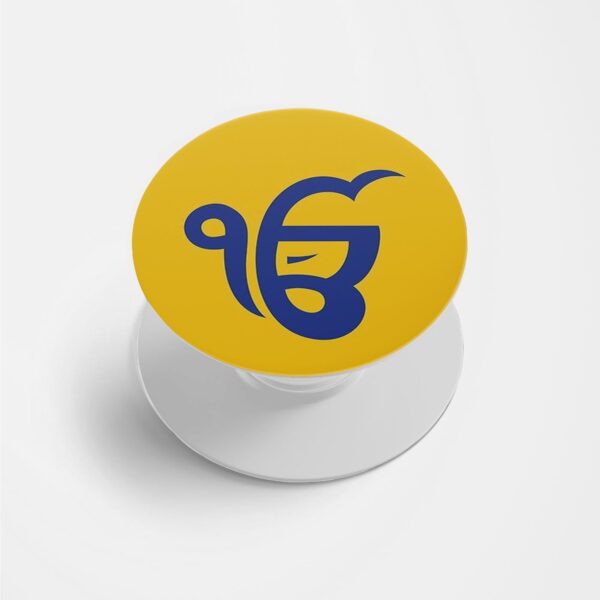 Satnam Waheguru Printed Phone Grip Holder & Stand