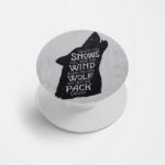 Game of Throne - House of Stark Printed Phone Grip Holder & Stand