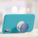 Denim Textured Printed Phone Grip Holder & Stand - Image 4