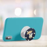 Shin Chan with Umbrella  Printed Phone Grip Holder & Stand - Image 4