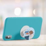 Fish Lover Printed Phone Grip Holder & Stand - Image 4