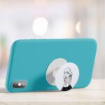 Bubble Gum Girl  Printed Phone Grip Holder & Stand - Image 4