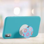 Feminine - Donut Printed Phone Grip Holder & Stand - Image 4