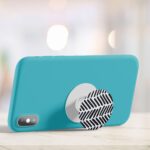 Black and White Printed Phone Grip Holder & Stand - Image 4