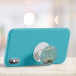 Typography - Let's Go Travel Printed Phone Grip Holder & Stand - Image 4