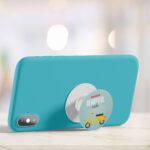 Typography Printed Phone Grip Holder & Stand - Image 4