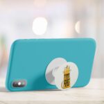 Typography Printed Phone Grip Holder & Stand - Image 4