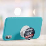 Typography Printed Phone Grip Holder & Stand - Image 4