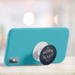 Typography Printed Phone Grip Holder & Stand - Image 4