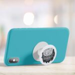 Typography Printed Phone Grip Holder & Stand - Image 4