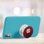 Moustache and Beard Printed Phone Grip Holder & Stand - Image 4