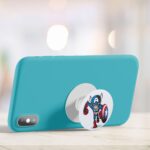 Captain America - Animated Print Printed Phone Grip Holder & Stand - Image 4