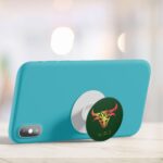 Zodiac Sign-TAURUS Printed Phone Grip Holder & Stand - Image 4