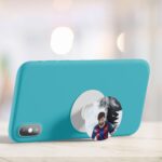 Animated Messi Printed Phone Grip Holder & Stand - Image 4