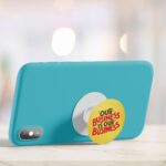 Our Business is Our Business Printed Phone Grip Holder & Stand - Image 4