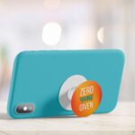 Zero F**ks GivenPrinted Phone Grip Holder & Stand - Image 4