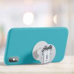 Hustle On Printed Phone Grip Holder & Stand - Image 4
