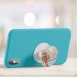 Eat Sleep Travel Repeat Map  Printed Phone Grip Holder & Stand - Image 4