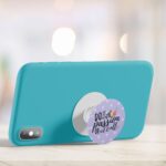Do With Passion Or Not At All Printed Phone Grip Holder & Stand - Image 4