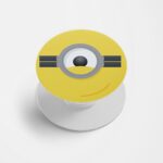 Minion Printed Phone Grip Holder & Stand