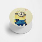Minion Printed Phone Grip Holder & Stand