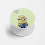 Minion Printed Phone Grip Holder & Stand