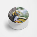 Minion Printed Phone Grip Holder & Stand