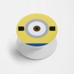Minion Printed Phone Grip Holder & Stand