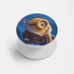 Minion Printed Phone Grip Holder & Stand