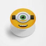 Minion Printed Phone Grip Holder & Stand