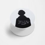 Sherlock - Funny Little Brains Printed Phone Grip Holder & Stand