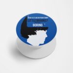 Sherlock - Funny Little Brains Printed Phone Grip Holder & Stand