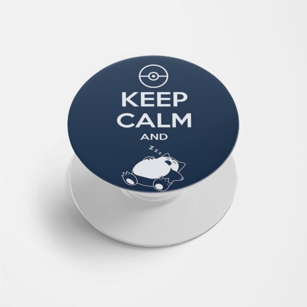 Typography Printed Phone Grip Holder & Stand