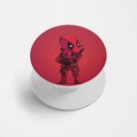 Deadpool - Animated Print Printed Phone Grip Holder & Stand