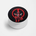 Deadpool Printed Phone Grip Holder & Stand