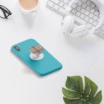 Checks Printed Phone Grip Holder & Stand - Image 5