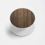 Wooden Texture Printed Phone Grip Holder & Stand