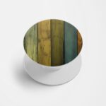 Wooden Texture Printed Phone Grip Holder & Stand