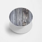 Wooden Texture Printed Phone Grip Holder & Stand