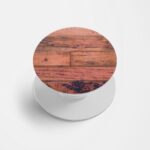 Wooden Texture Printed Phone Grip Holder & Stand