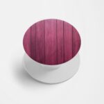 Wooden Texture Printed Phone Grip Holder & Stand