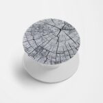 Wooden Texture Printed Phone Grip Holder & Stand